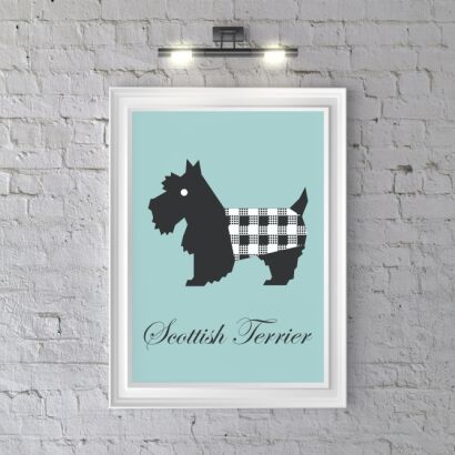 Plakat Scottish Terrier
