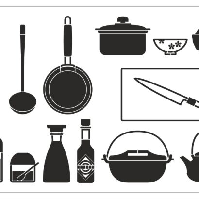 Naklejka Arkusz elementy - kuchnia