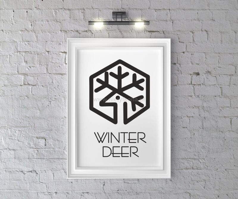 Plakat Winter Deer