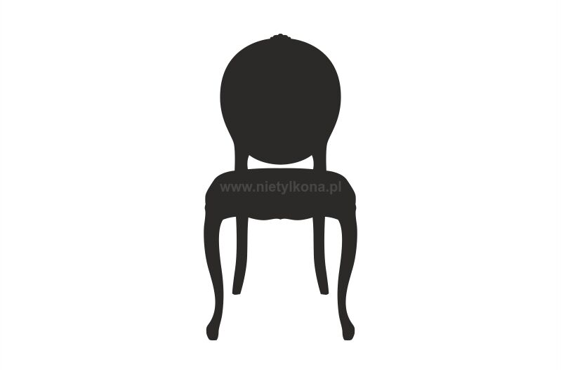 Naklejka Krzesło Ludwik
