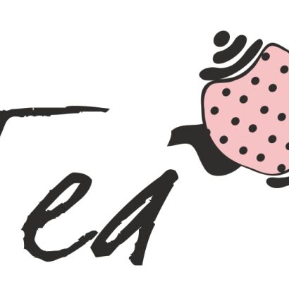 Naklejka dwukolorowa - TEA
