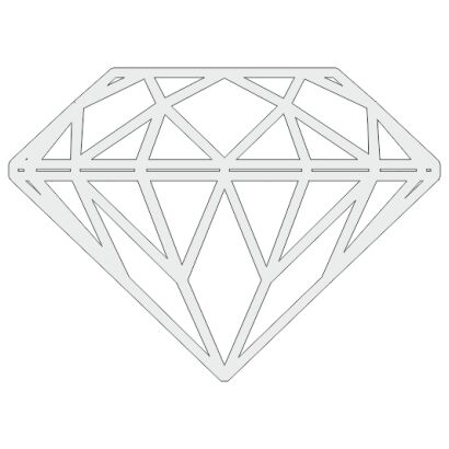 Wprasowanka FLEX (odblask) - Diament