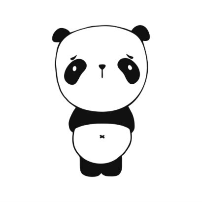 Wprasowanka FLEX - Panda