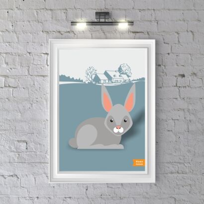 Plakat Home Animals Rabbit