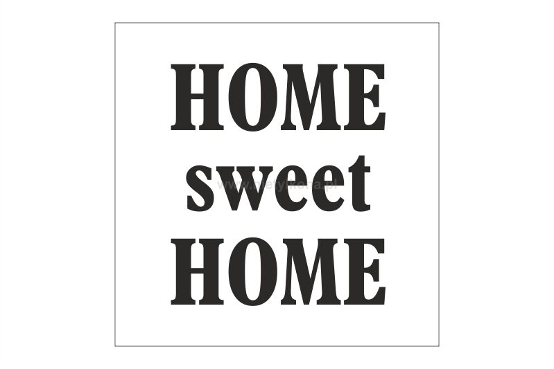 Wprasowanka FLEX - HOME sweet HOME