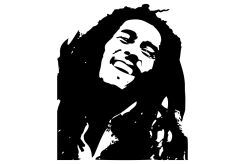 Naklejka Bob Marley 