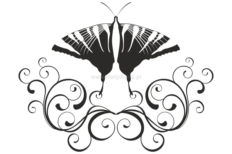 Naklejka Dekor Motyl