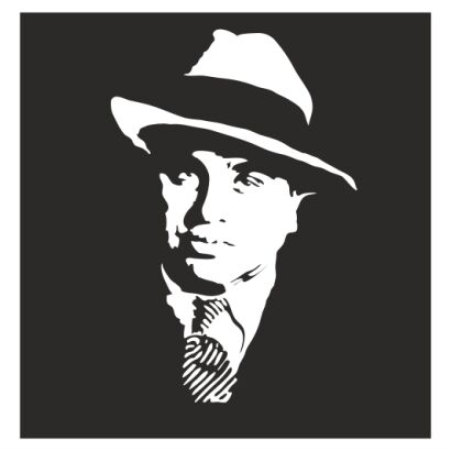 Naklejka Al Capone