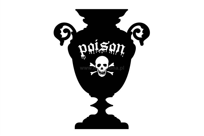 Naklejka Poison 