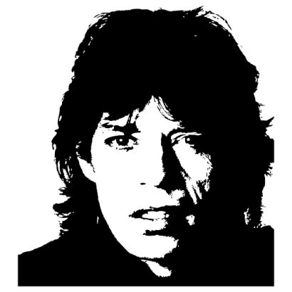 Naklejka Mick Jagger