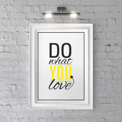 Plakat DO WHAT YOU LOVE 