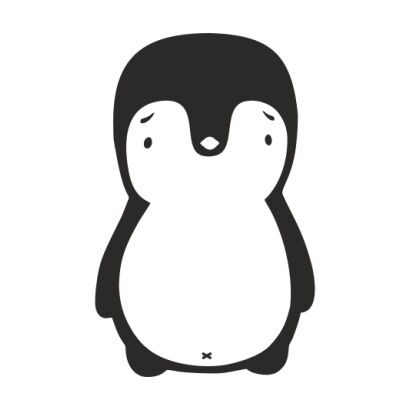 Wprasowanka FLEX - Pingwin