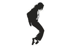 Naklejka Michael Jackson 