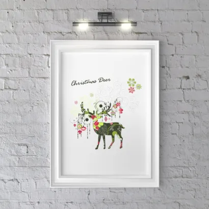 Plakat Christmas Deer