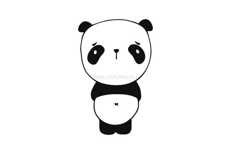 Wprasowanka FLEX - Panda