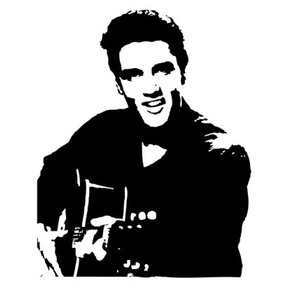Naklejka Elvis Presley