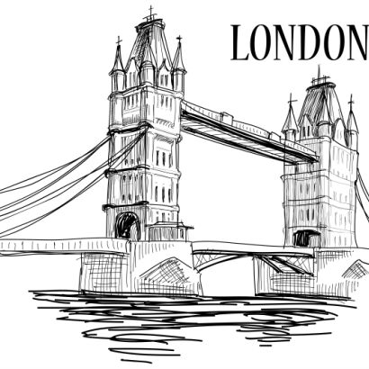 Naklejka London Bridge 
