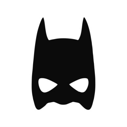 Naklejka Maska BAT